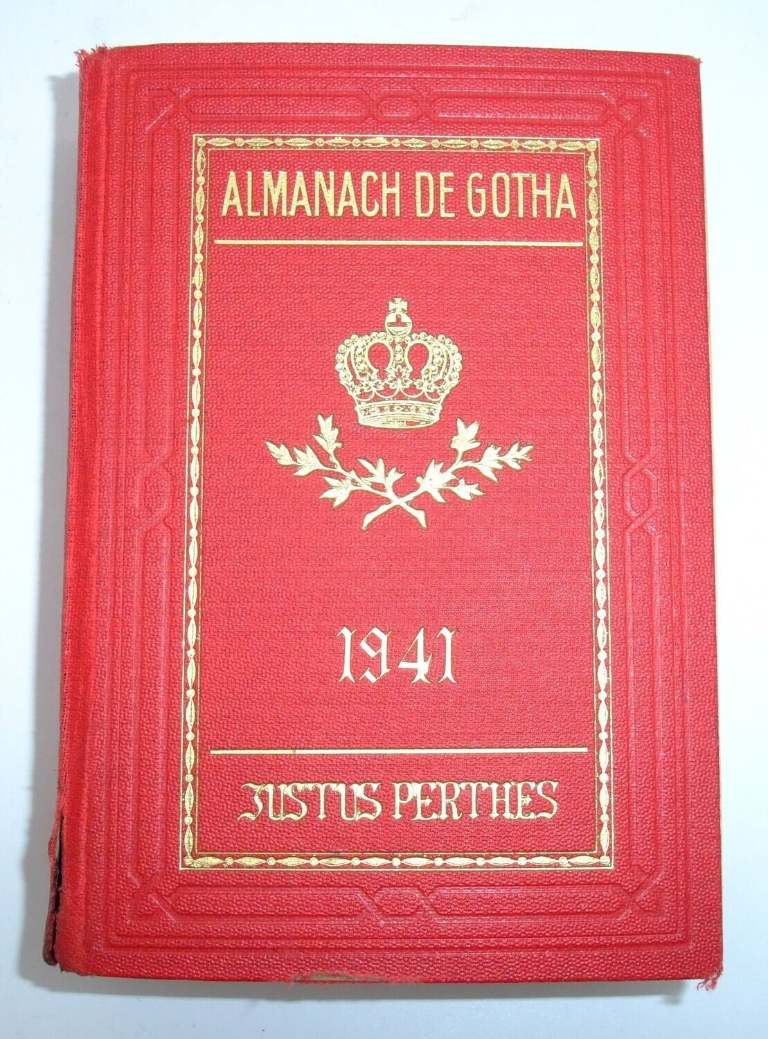 Buch: Almanach de Gotha 1941.