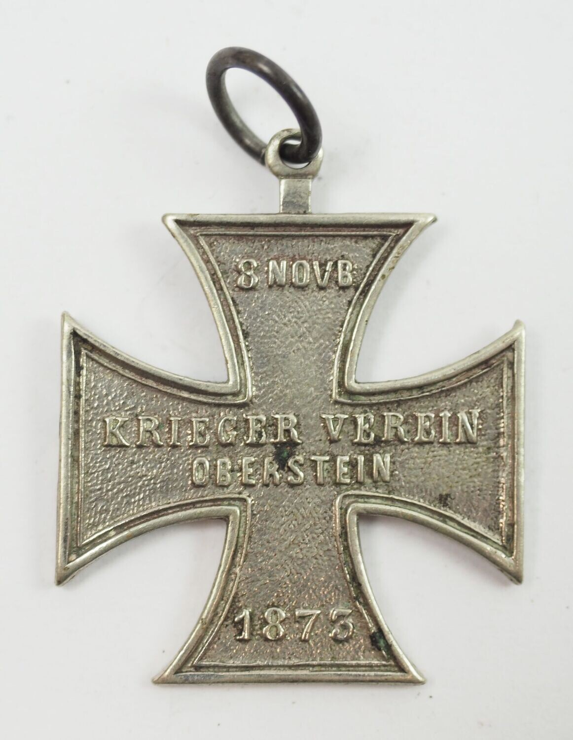 Kriegerverein: Abzeichen Kriegerverein Oberstein 1873.