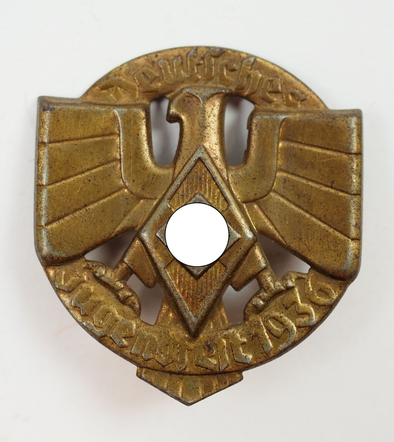 HJ: Abzeichen Deutsches Jugendfest 1936.