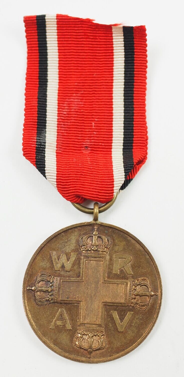 Preussen: Rote Kreuz Medaille 3.Klasse, mit Band.