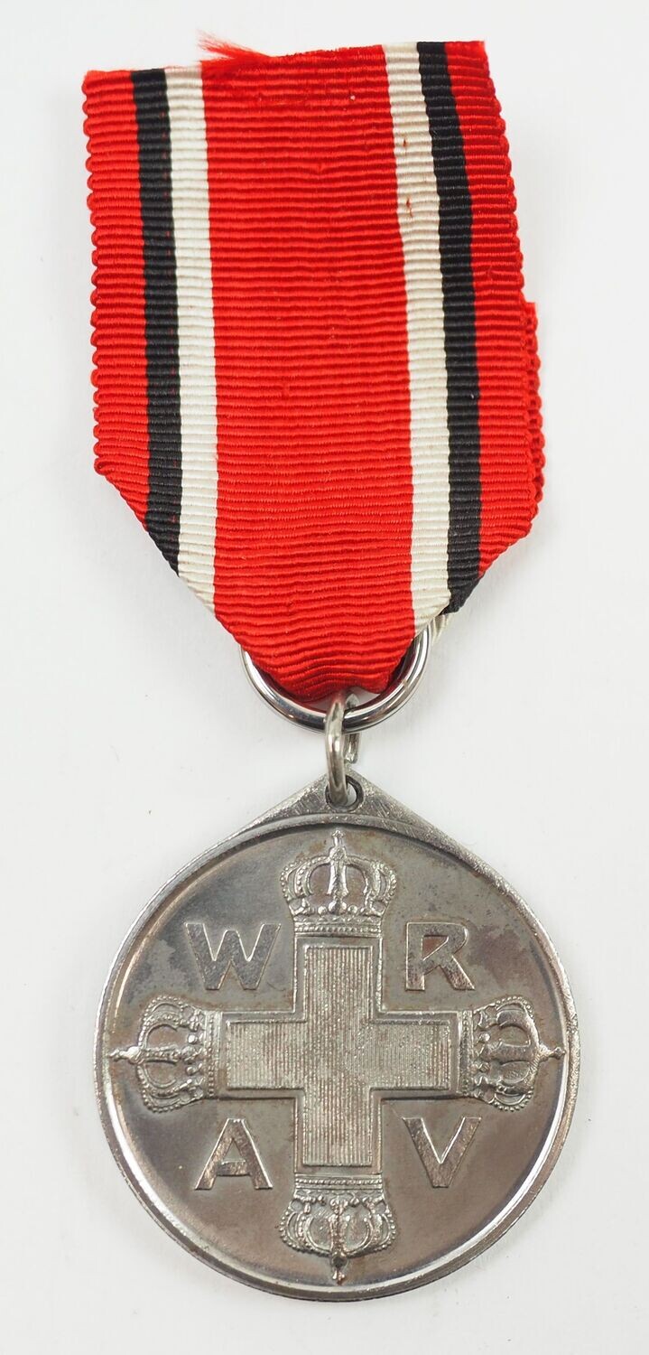 Preussen: Rote Kreuz Medaille 3.Klasse, mit Band.