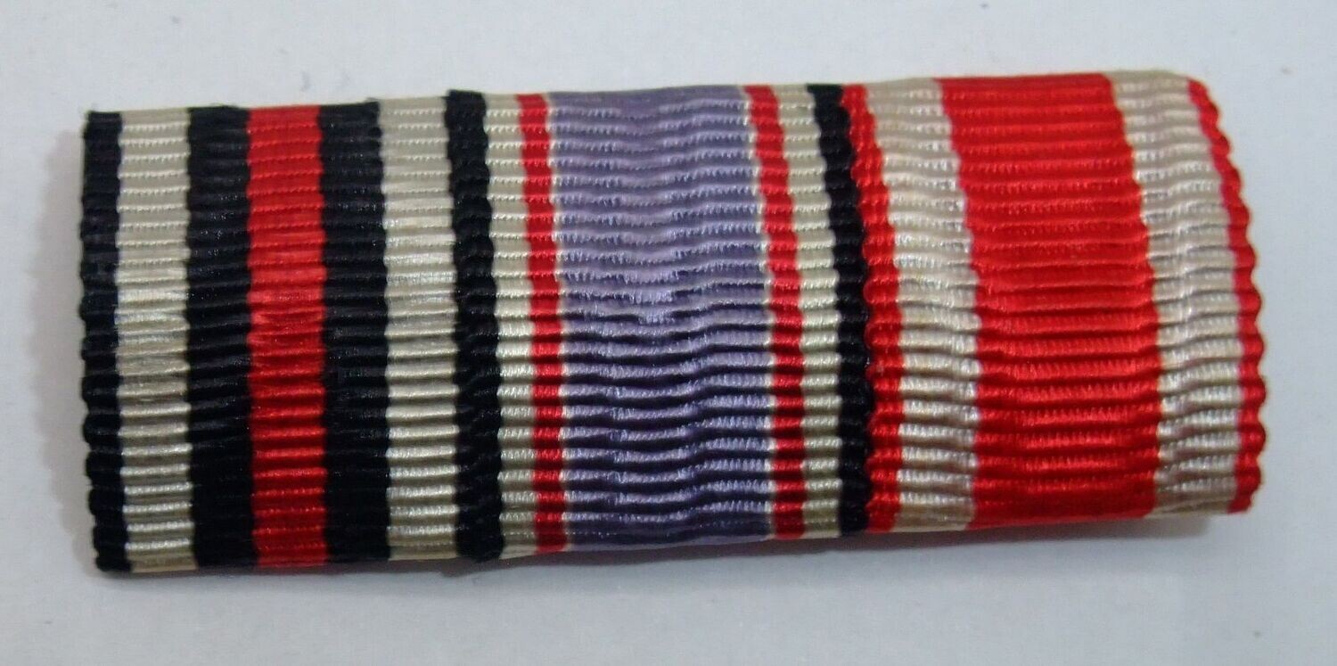 3. Reich: 3er Feldspange mit Luftschutz-Ehrenzeichen, türkischer Halbmond etc.