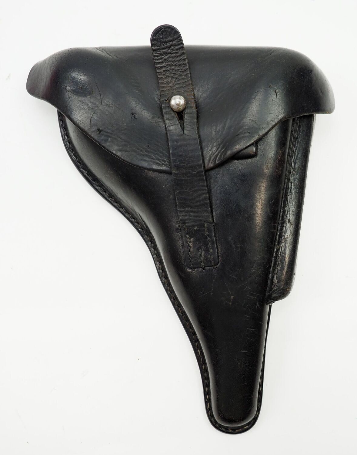 3. Reich Polizei: P08 Pistolenholster / Pistolentasche, mit Abnahmestempel.