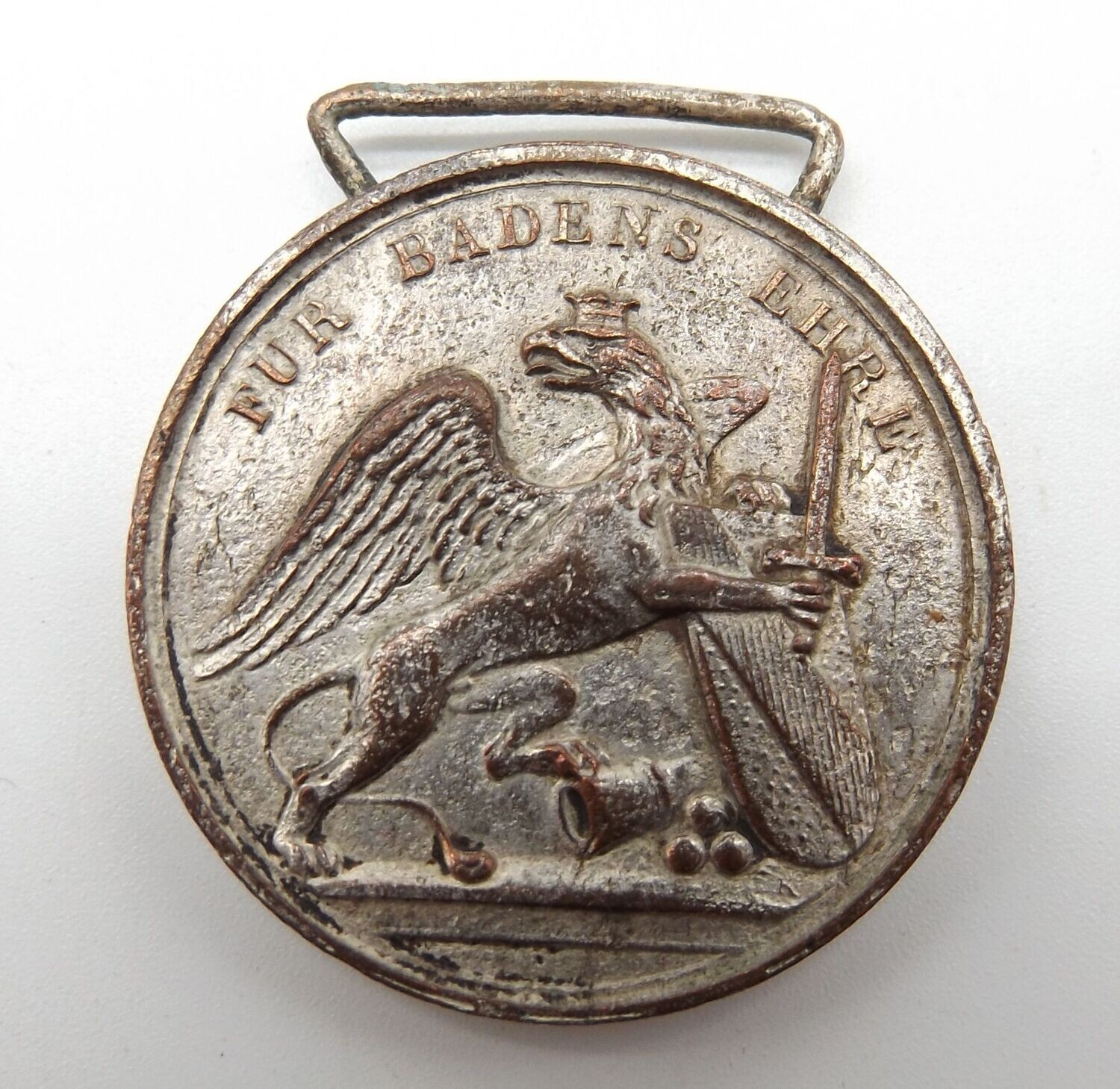 Baden: Felddienst-Auszeichnung 1839 - Leopold Für treue Dienste im Kriege.