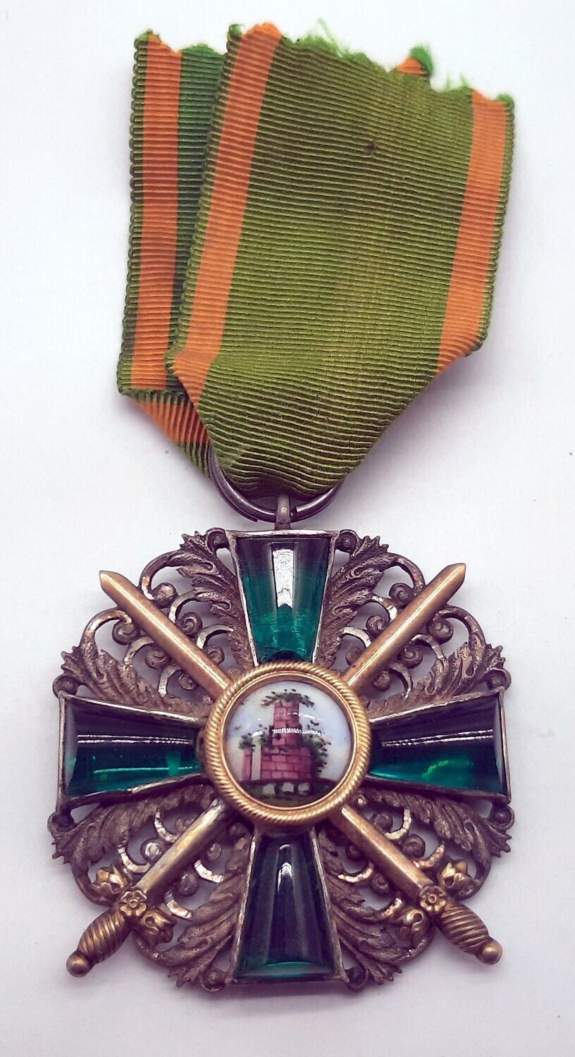 Baden: Zähringer Löwen, Ritterkreuz 2. Klasse mit Schwertern, am Band.