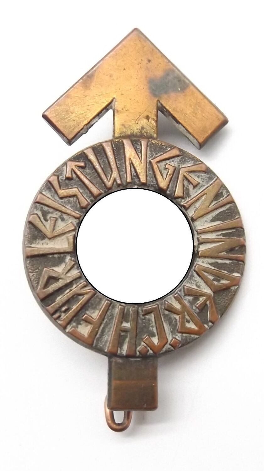 HJ Leistungsabzeichen in Bronze, Hersteller RZM 1/63 für die Firma Steinhauer & Lück, Lüdenscheid, B-Stück.