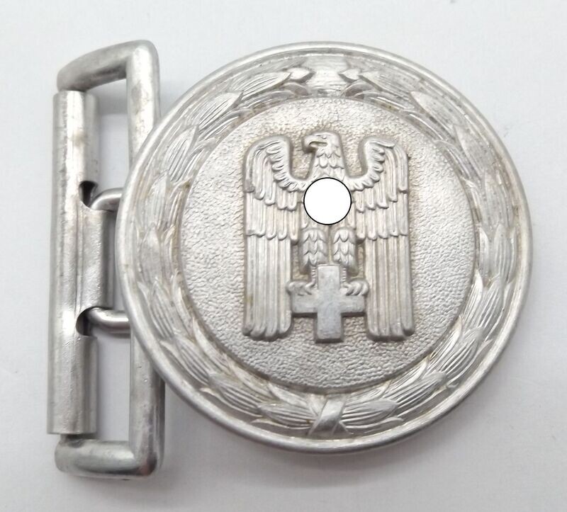 3. Reich Deutsches Rotes Kreuz (DRK): Feldbindenschloss für DRK-Führer.