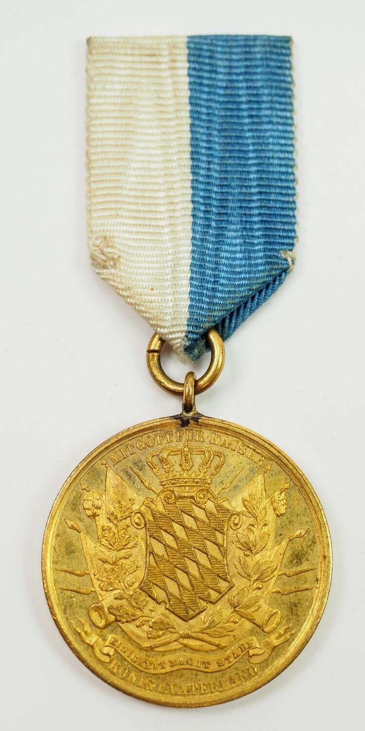 Bayern: Medaille Krieger- und Veteranenverein Egglham.