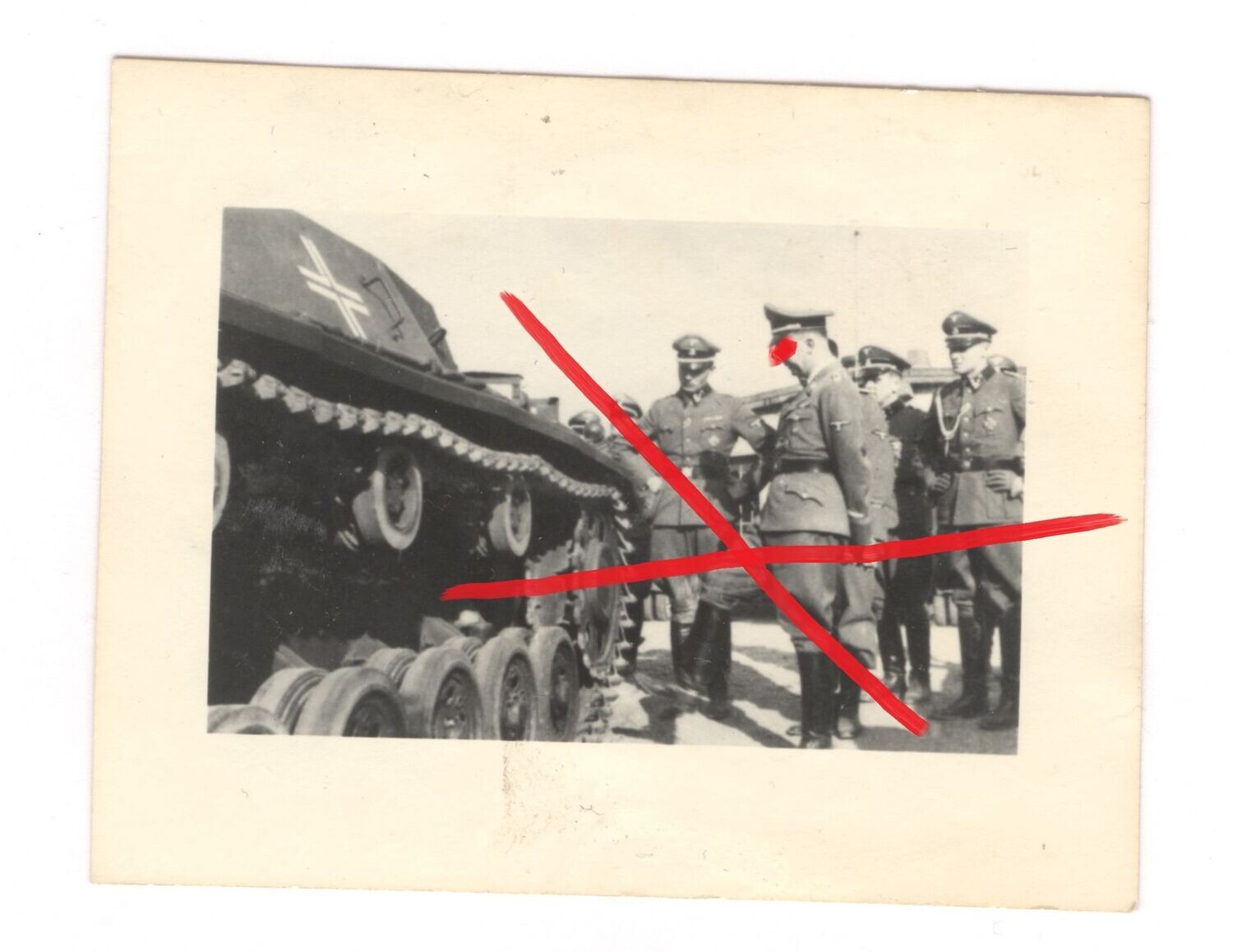 Waffen-SS: Foto Heinrich Himmler, Sturmgeschütz, C18.