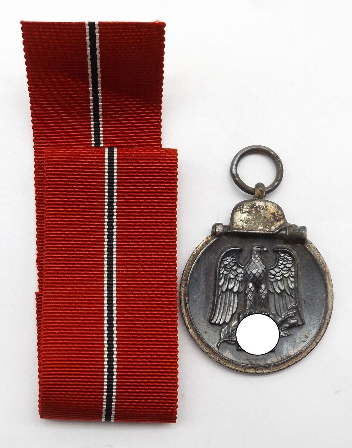 Wehrmacht: Medaille Winterschlacht im Osten, Ostmedaille, mit Hersteller 63 für die Firma Julius Maurer, Oberstein a.d.N., sehr selten!