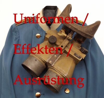 Uniformen / Effekten / Ausrüstung