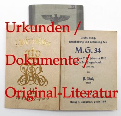 Urkunden / Dokumente / Original-Literatur