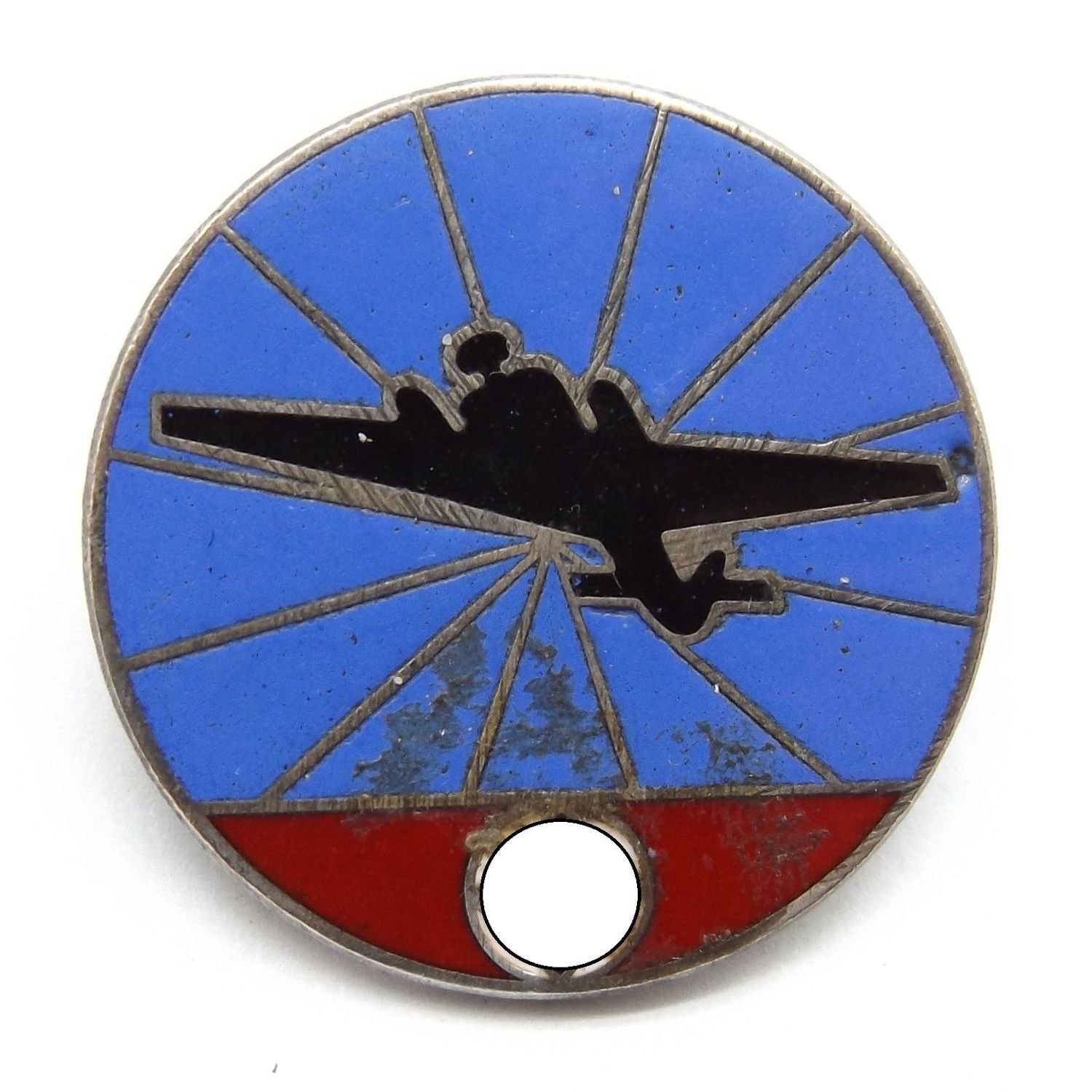 Reichsluftschutz: Mitgliedsabzeichen Flugmeldedienst 2. Form.