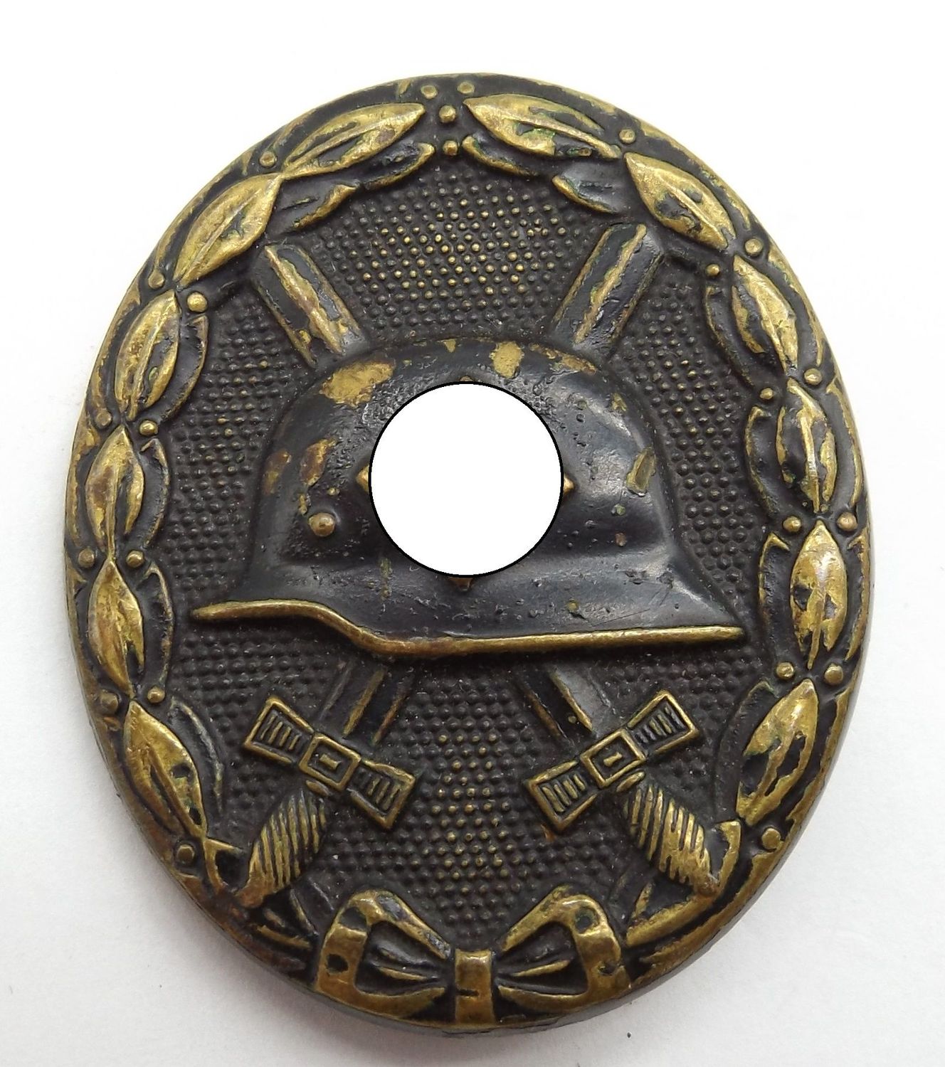 Verwundetenabzeichen schwarz 1939, Buntmetall.