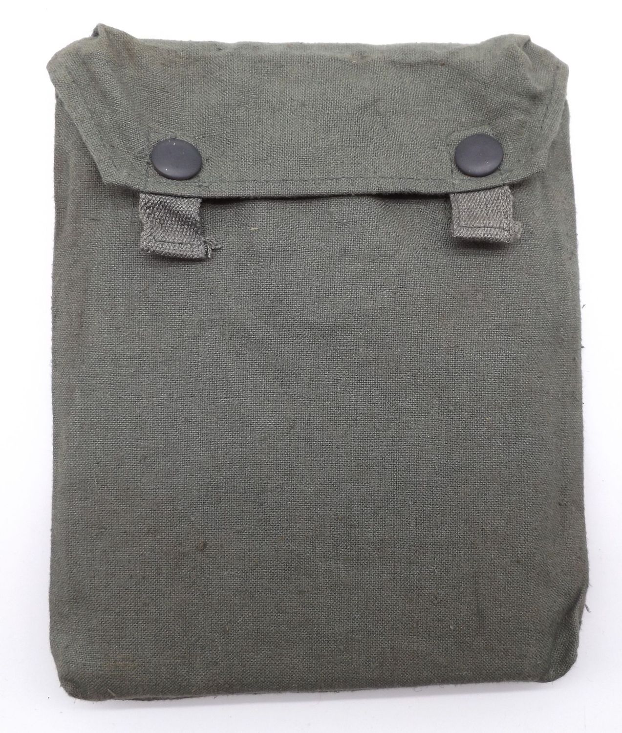 Wehrmacht: Gasplane in Tasche, Hersteller bft 1941, Druckknöpfe schwergängig.