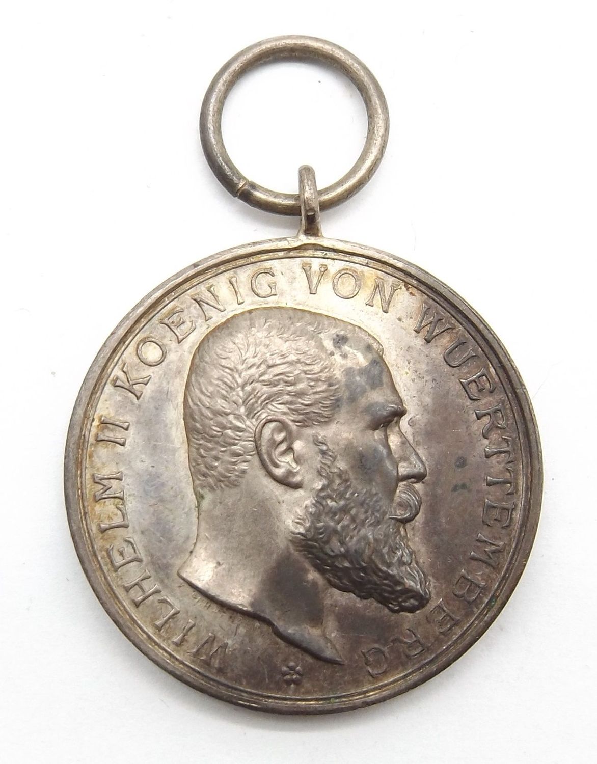Württemberg: Silberne Militärverdienstmedaille.