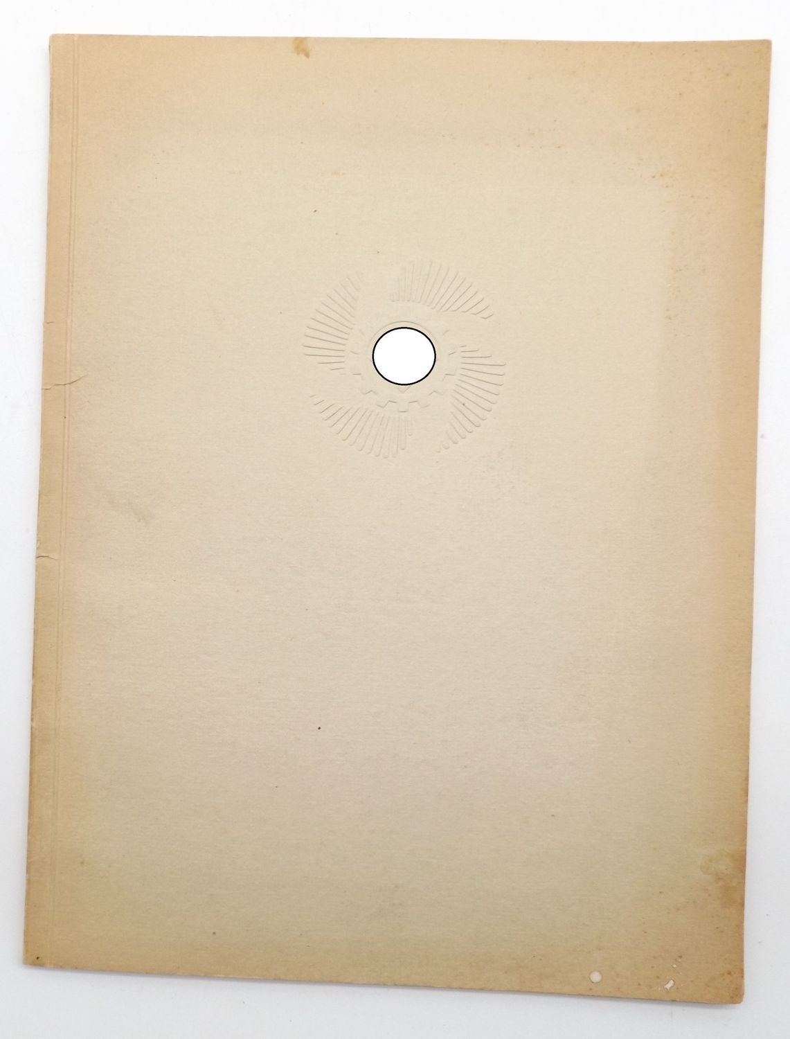 NSDAP: KDF Arbeitsprogramm Gau Württemberg Hohenzollern, Winter 1941 - 1942, 48 Seiten.