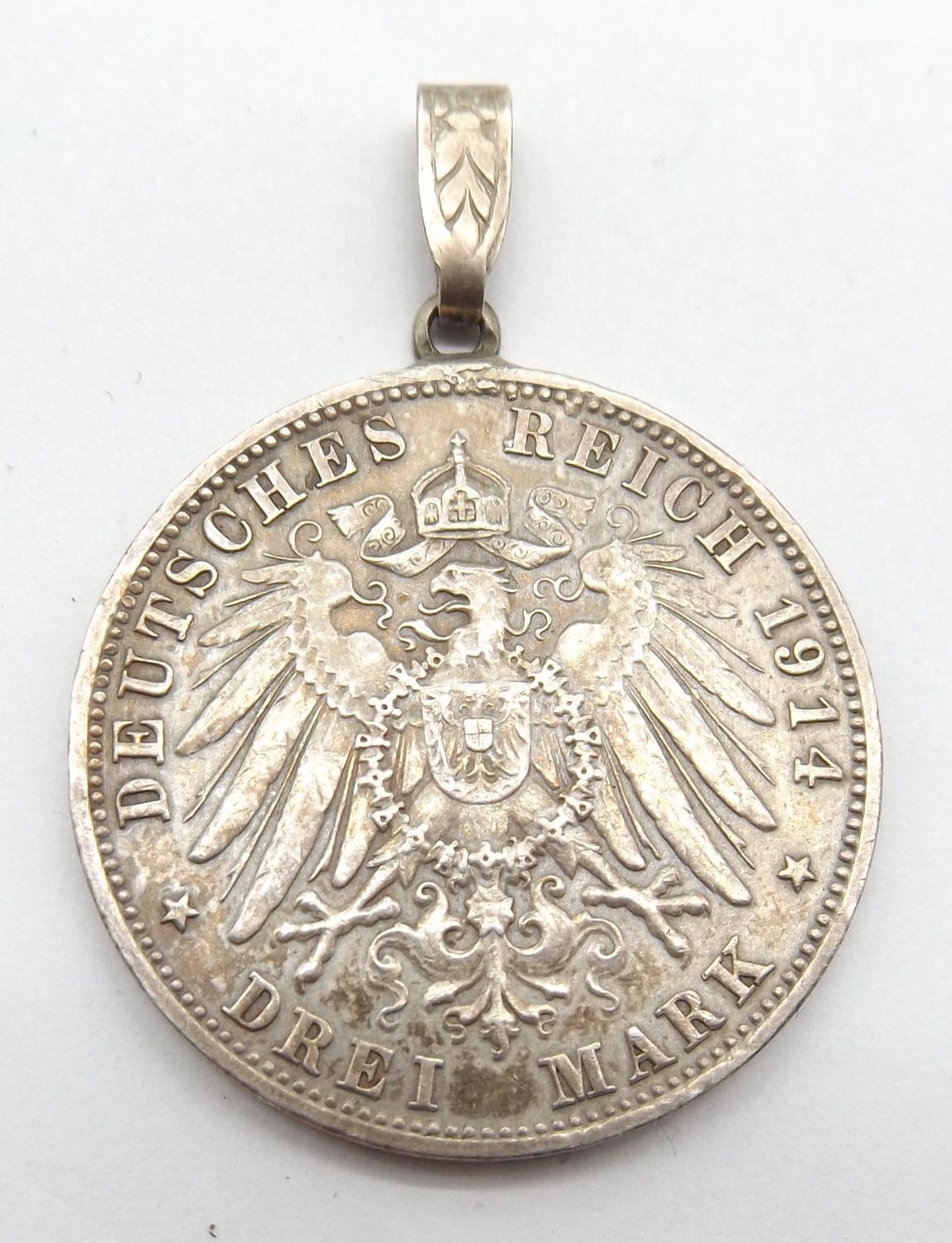Bayern: Münzanhänger, 3 Mark 1914.