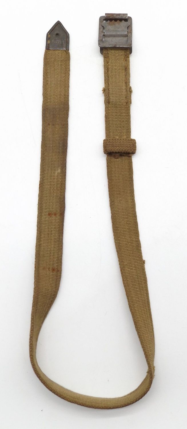 Wehrmacht: Packriemen, Tropenausführung, Webriemen, Hersteller LUX.