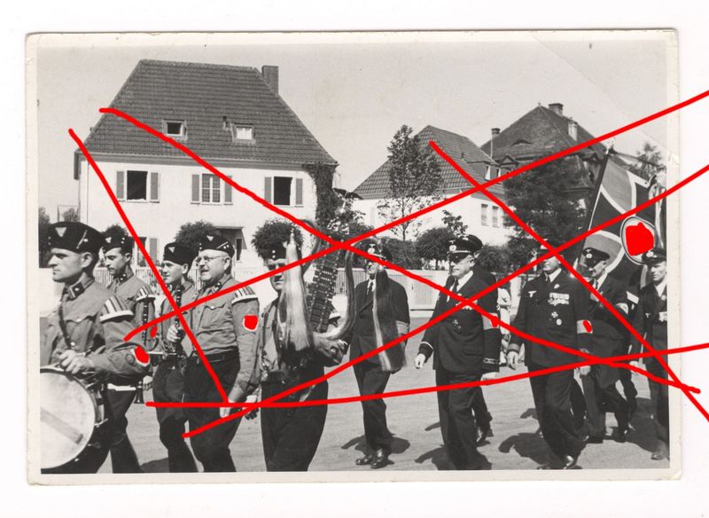 3. Reich: Foto NSKK und NS-Reichskriegerbund, Nürnberg 1939, C42.