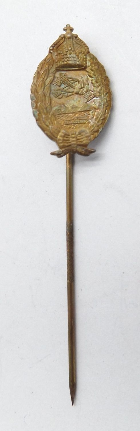 Preussen: Militär-Flugzeugführerabzeichen, Miniatur, Maße ca. 20 x 12 mm.