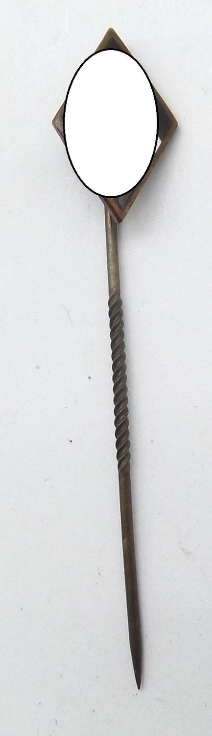 NS - Studentenbund, Mitgliedsabzeichen, mit Hersteller RZM M1/52 für die Firma Deschler & Sohn, München, an Nadel.