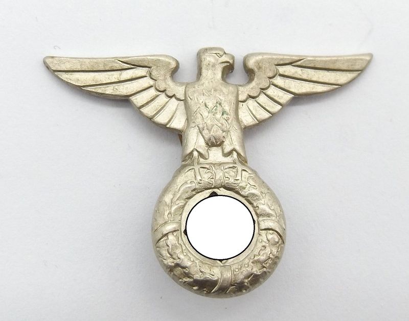 SA: Mützenadler für die Schaftmütze, Hersteller RZM 53 für die Firma Noelle & Hueck G.m.b.H,  Lüdenscheid.