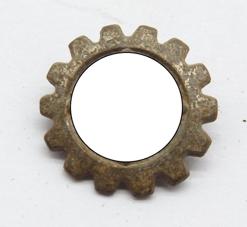 Deutsche Arbeitsfront (DAF): Mitgliedsabzeichen, an Nadel, 20 mm.