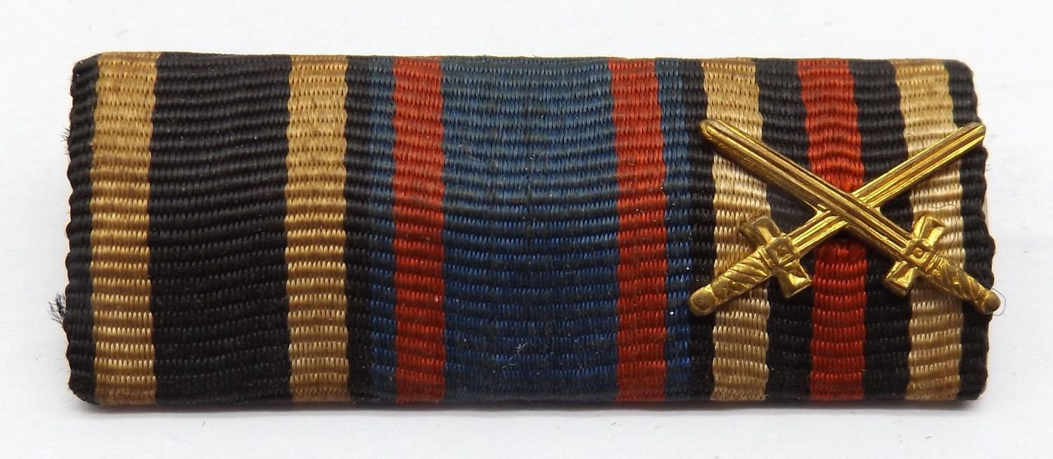 Preussen: 3er Feldspange mit EK2, Oldenburg FA-Kreuz, FEK.