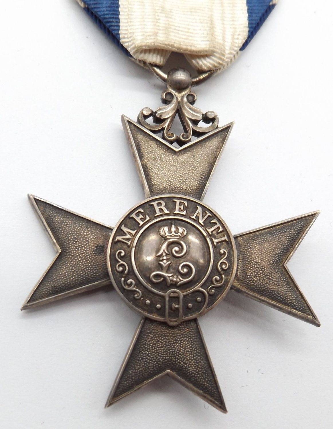 Bayern: Militärverdienstkreuz MVK 3.Klasse, am Band.