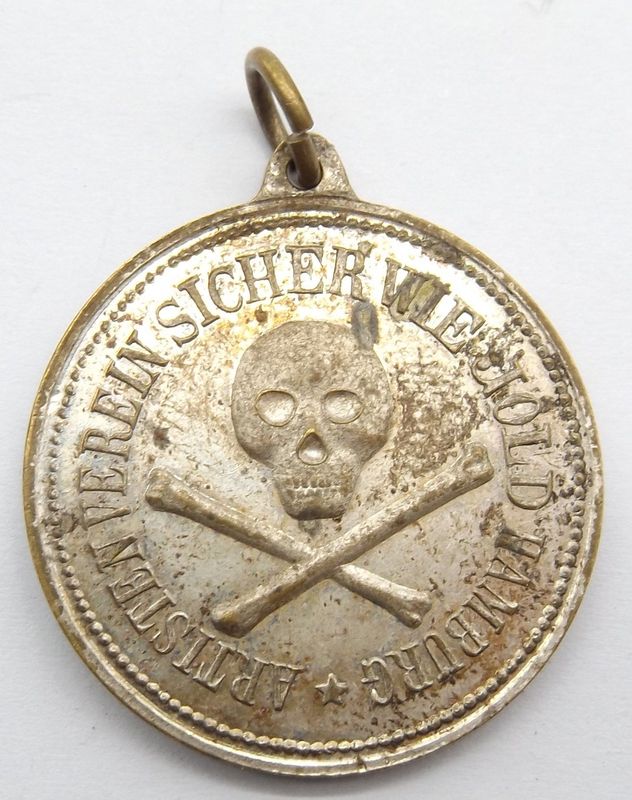 Hamburg: Medaille Artistenverein Sicher Wie Jold Hamburg.