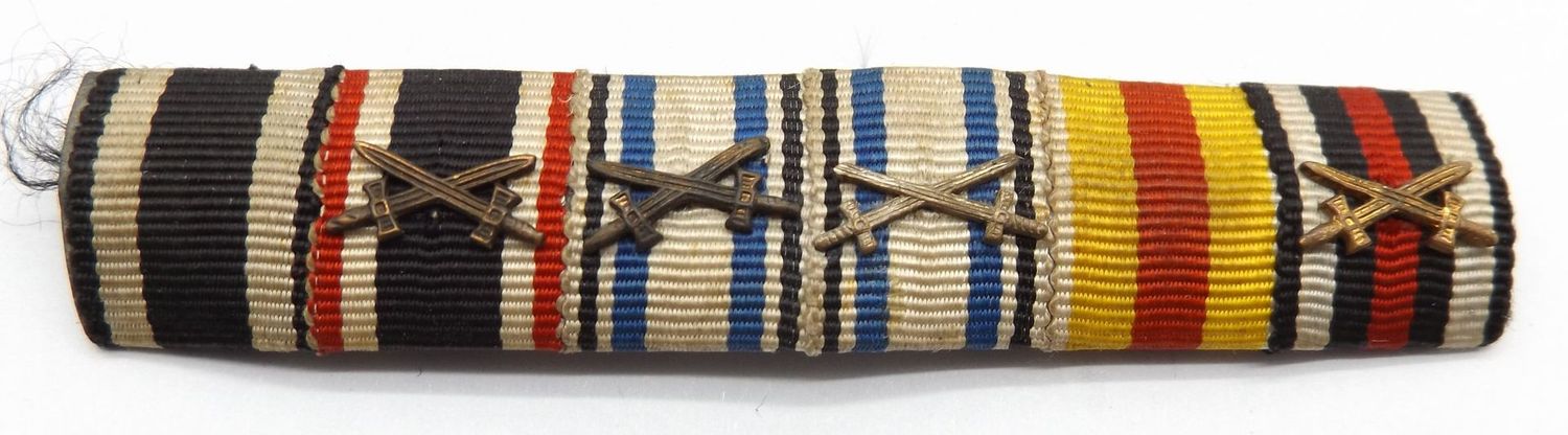 Bayern:  7-er Bandspange, 1. und 2. Weltkrieg.