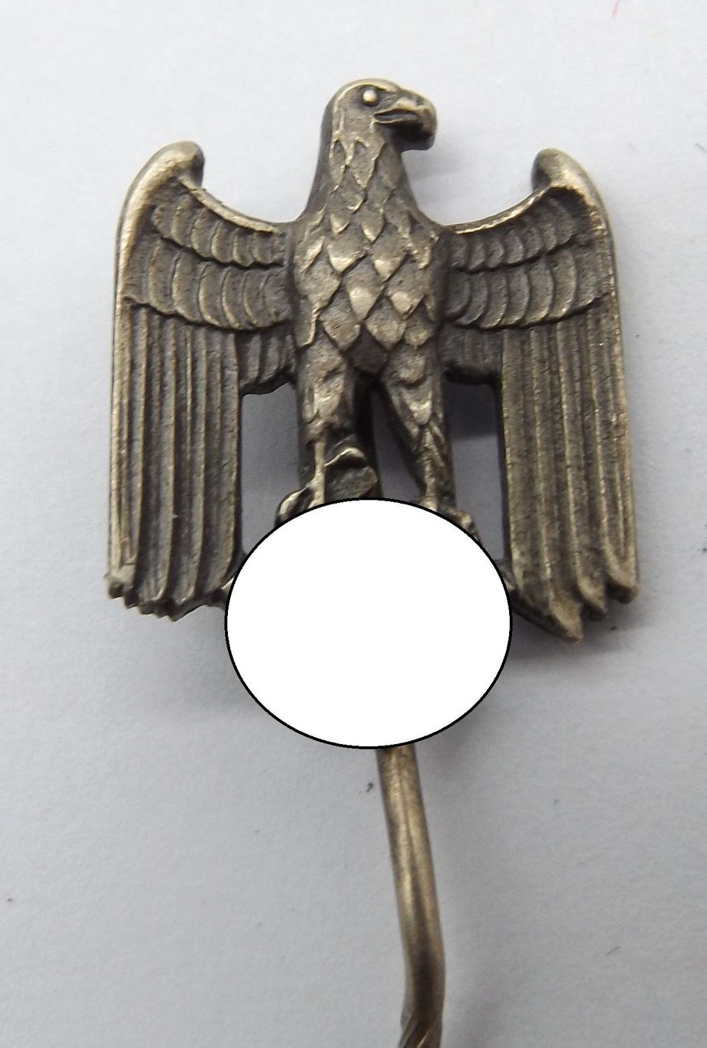 Wehrmacht: Abzeichen für Offiziersbewerber, an Nadel, ca. 15 x 20 mm.