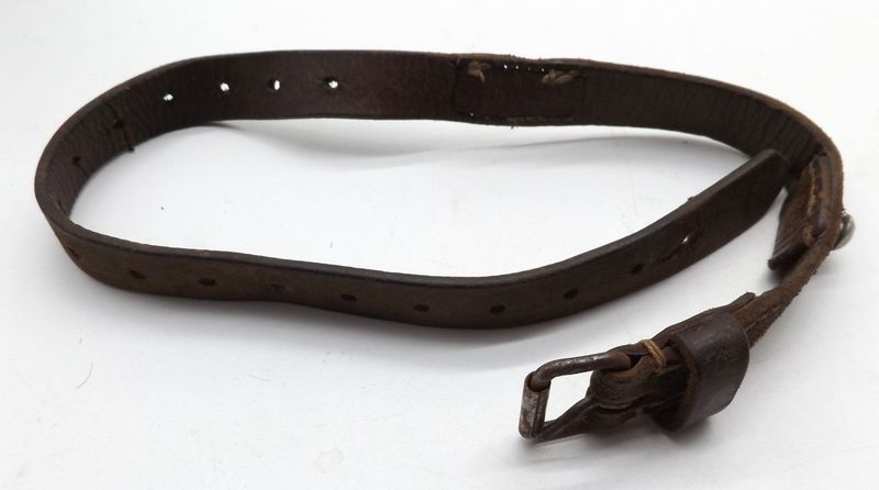 Wehrmacht: Packriemen, mit Hersteller von 1942.