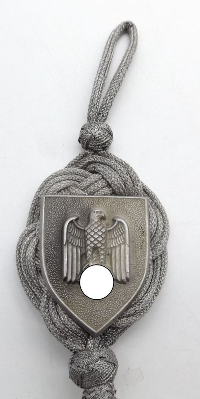 Wehrmacht: Schützenschnur für Gewehrschützen, 1. Stufe.