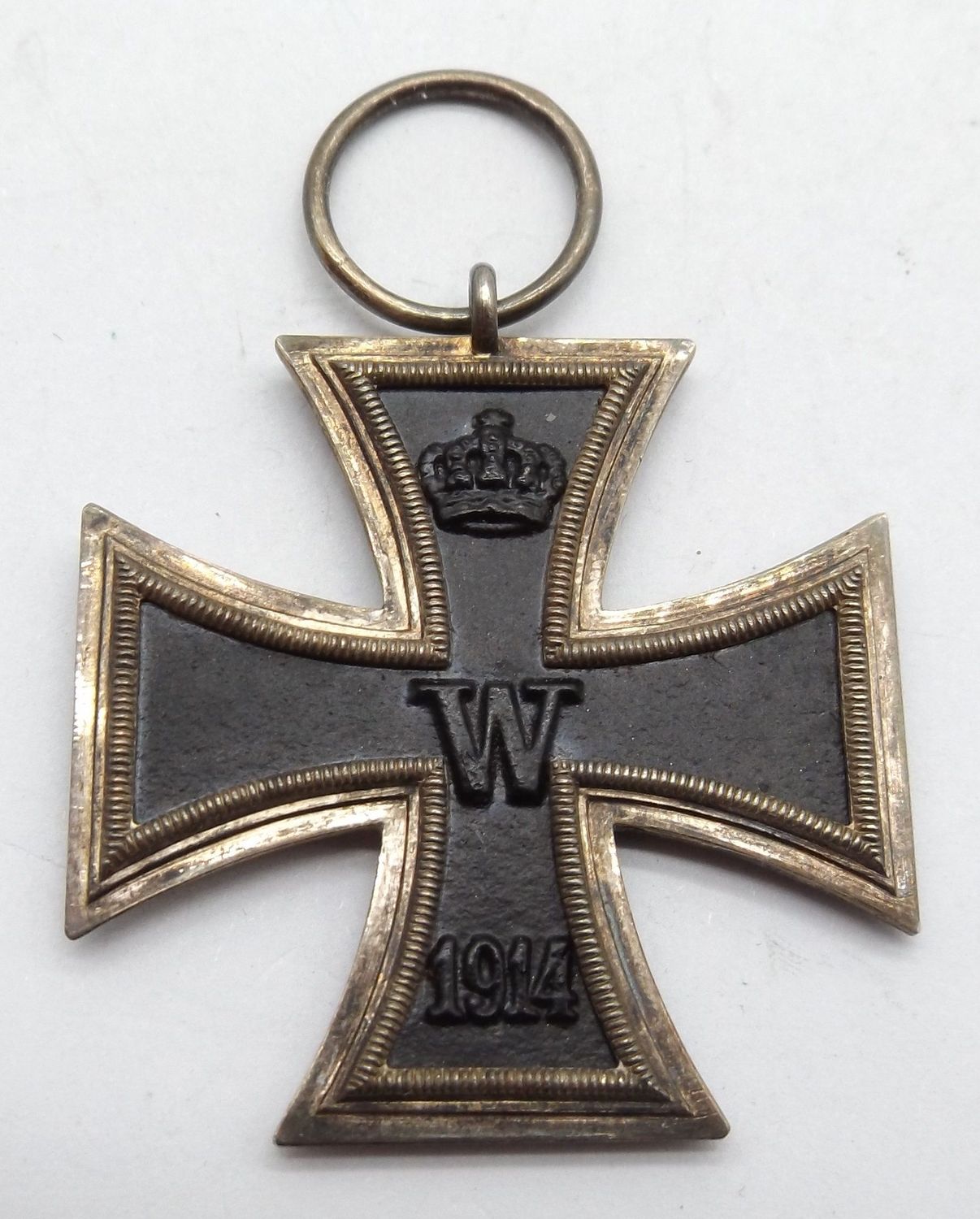 Eisernes Kreuz 2. Klasse EK2 1914 Hersteller C ? im Bandring.