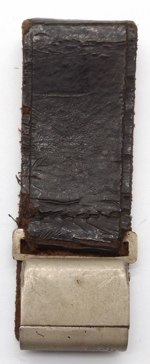 RAD: Gehänge für Mannschaftshauer, gemarkt mit Hersteller A A&S und RJAD von 1938.