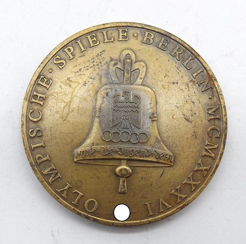 3. Reich: Bronzemedaille 1936 Olympische Spiele Berlin.