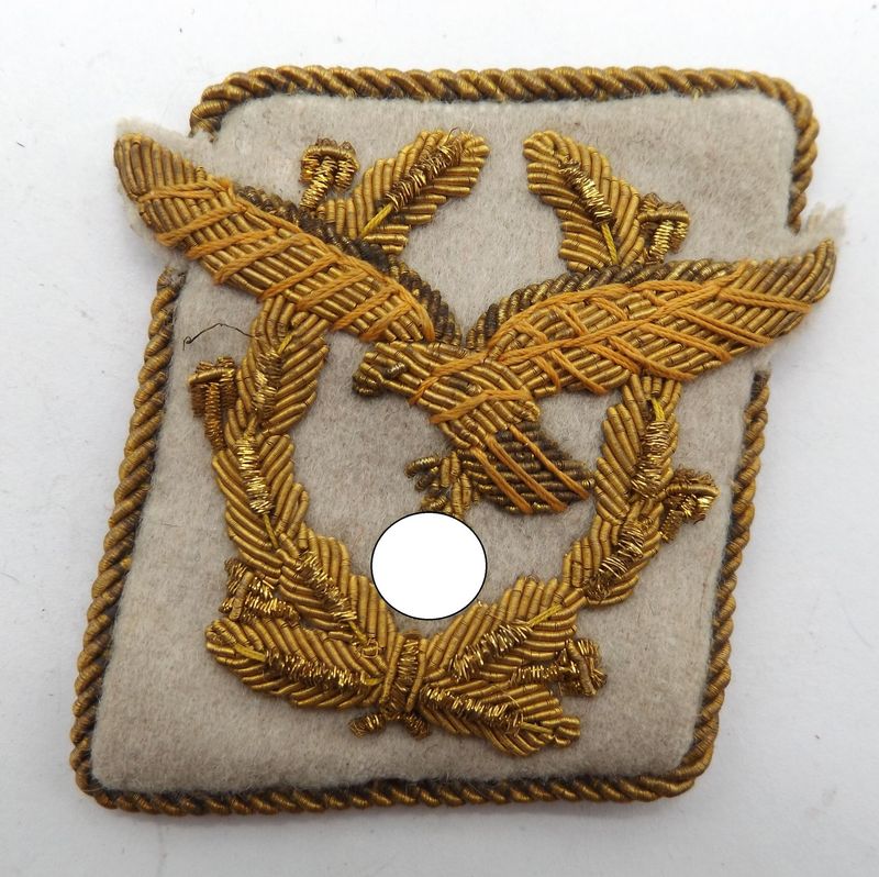 Luftwaffe: Einzelner Kragenspiegel für einen Generaloberst.