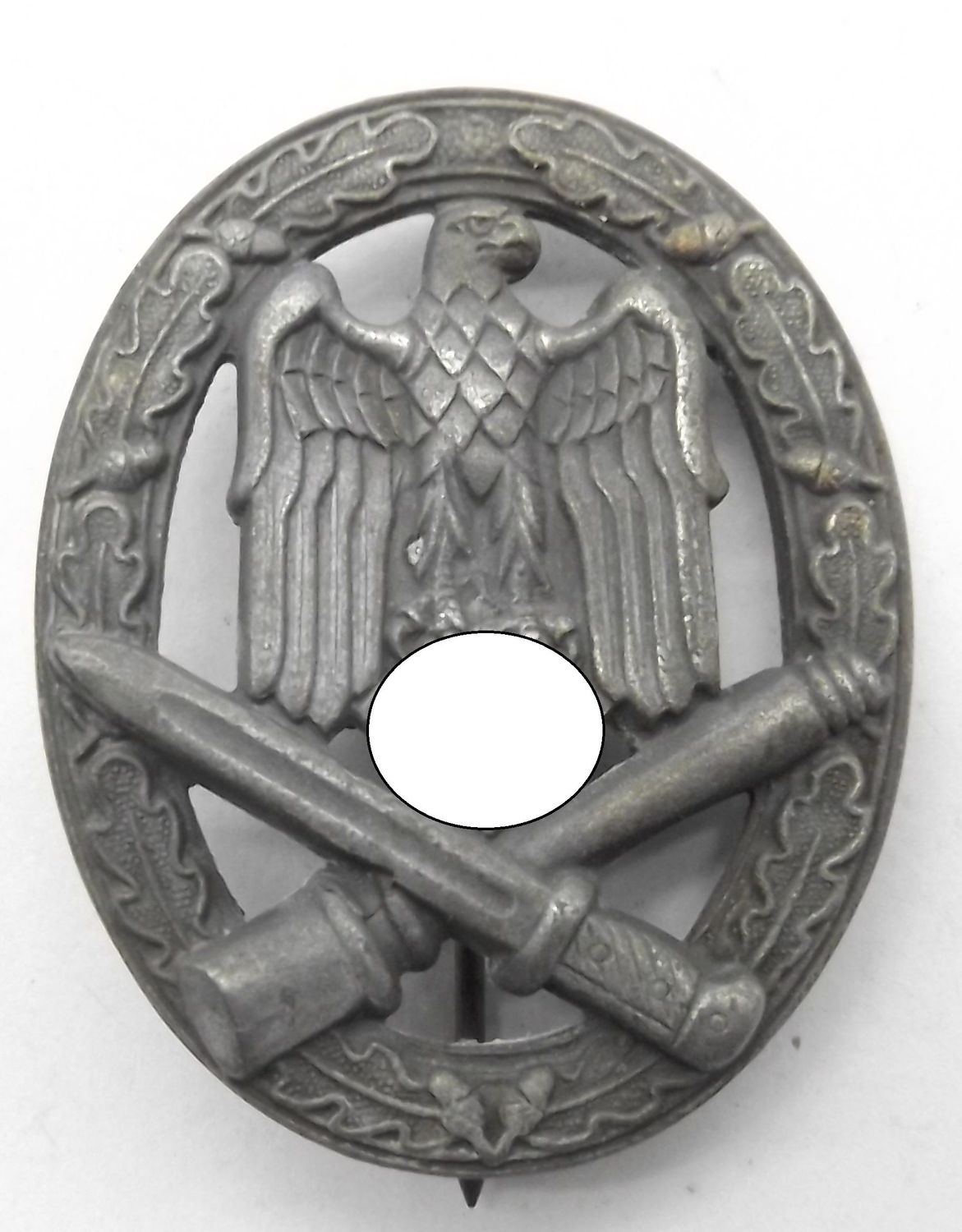 Allgemeines Sturmabzeichen, Hersteller R.S. für die Firma Rudolf Souval, Wien, an kurzer Nadel.