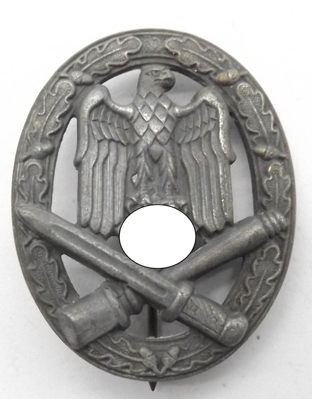 Allgemeines Sturmabzeichen, Hersteller R.S. für die Firma Rudolf Souval, Wien, an kurzer Nadel. Allgemeines Sturmabzeichen, Hersteller R.S. für die Firma Rudolf Souval, Wien, an kurzer Nadel.