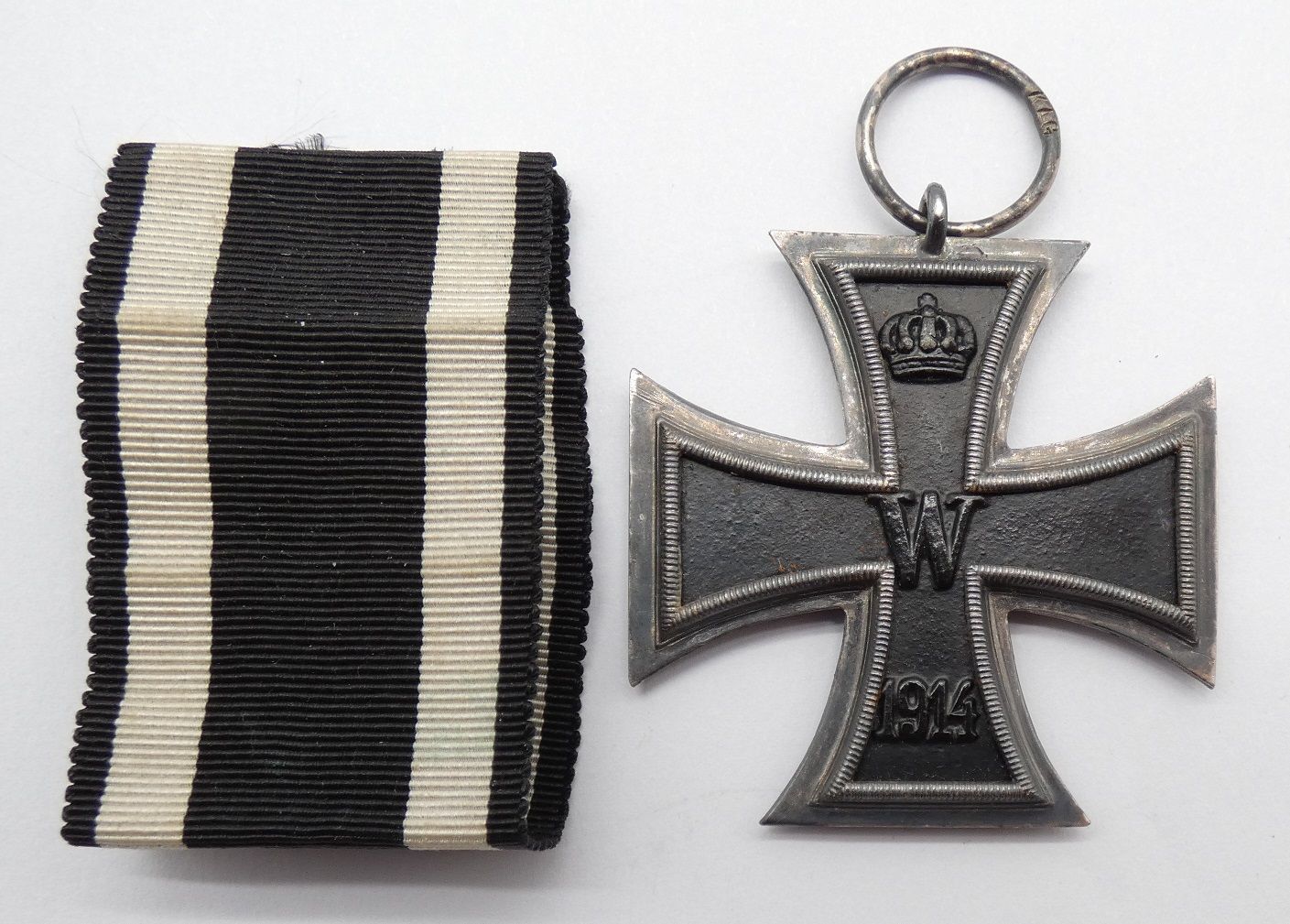 Eisernes Kreuz 2. Klasse EK2 1914 Hersteller K.A.G., am Band.