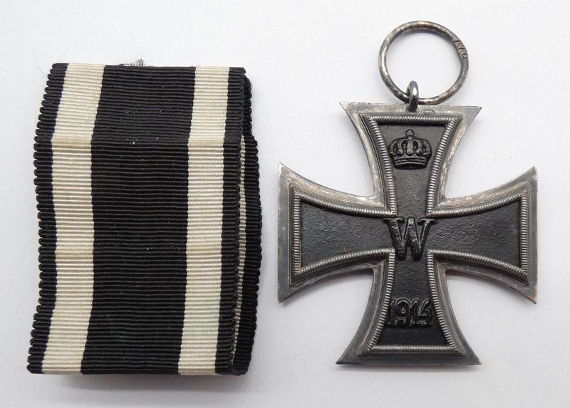 Eisernes Kreuz 2. Klasse EK2 1914 Hersteller K.A.G., am Band.
