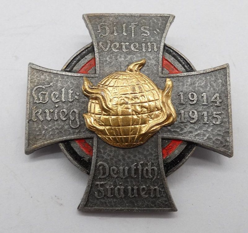 Deutsches Reich: Hilfsverein Deutscher Frauen 1914-1915, mehrteilige Fertigung.