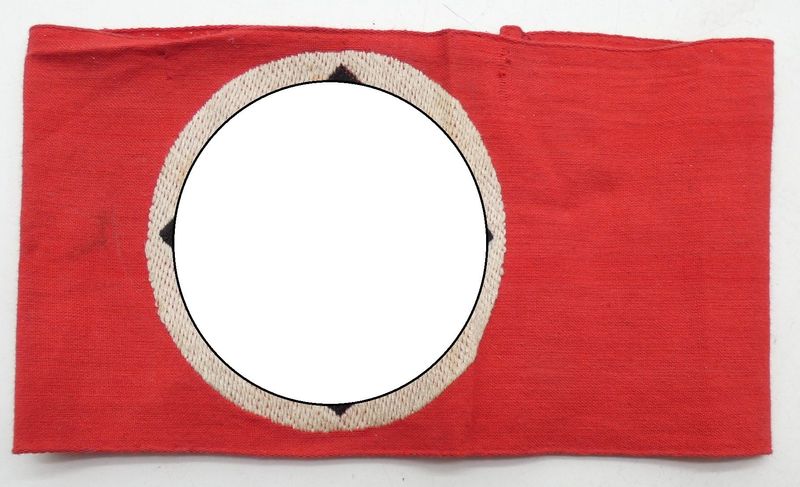 NSDAP: Hakenkreuz Armbinde, gewebt.