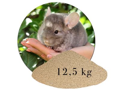 12,5 Kg Chinchillasand Naturbeige Chinchillasand Hamster Rennmäuse kaufen
