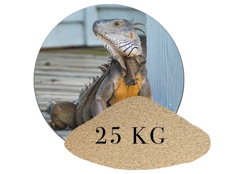 25 kg Terrariumsand Naturbeige Terrariumsand