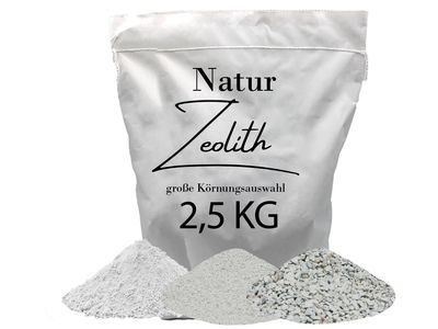 2,5 kg Naturzeolith 2,5 kg Naturzeolith – Produktbild