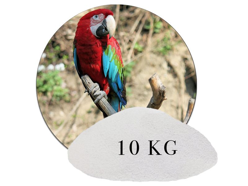10 kg Naturweiß Vogelsand 10 kg Naturweiß Vogelsand