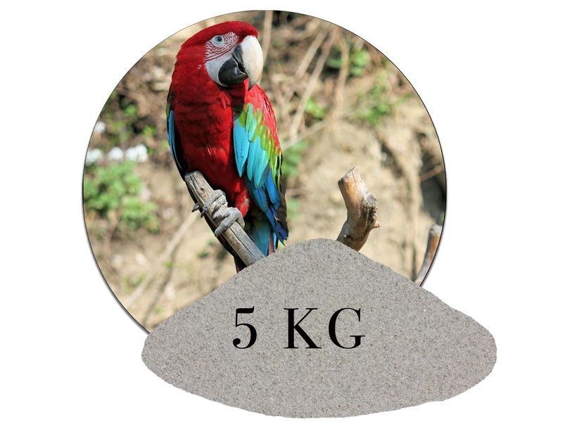 5 kg Vogelsand Naturgrau 5 kg Vogelsand Naturgrau